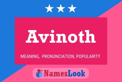 Poster del nome Avinoth