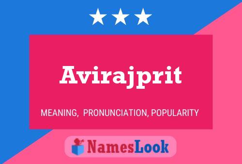 Poster del nome Avirajprit