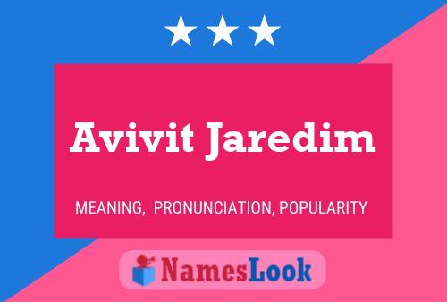 Poster del nome Avivit Jaredim