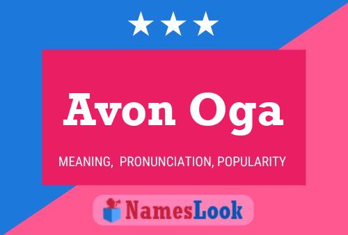 Poster del nome Avon Oga