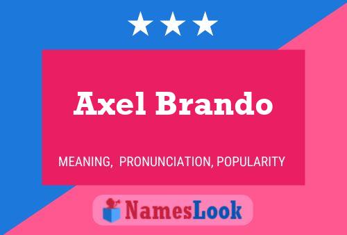 Poster del nome Axel Brando