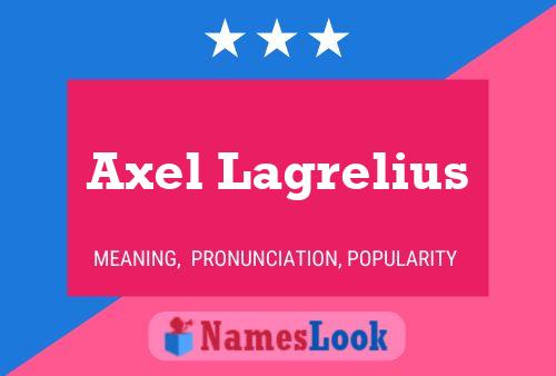 Poster del nome Axel Lagrelius