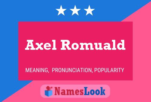 Poster del nome Axel Romuald