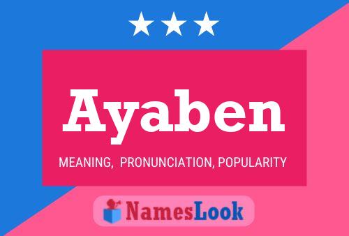 Poster del nome Ayaben