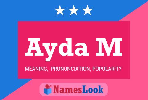 Poster del nome Ayda M