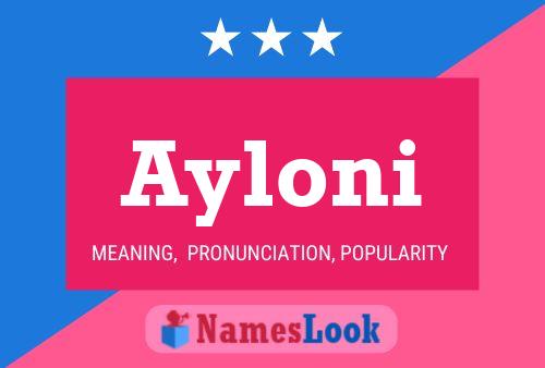 Poster del nome Ayloni