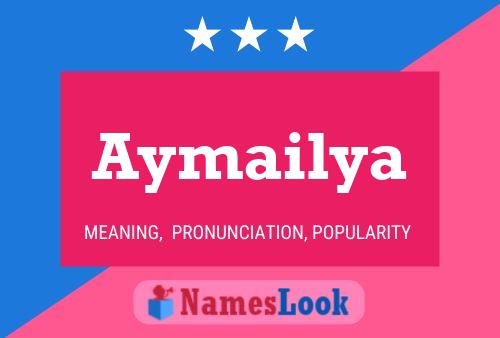 Poster del nome Aymailya