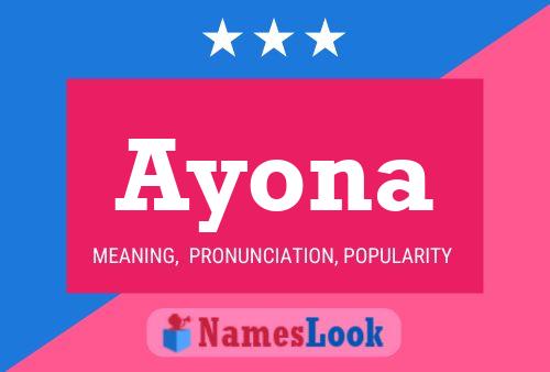 Poster del nome Ayona