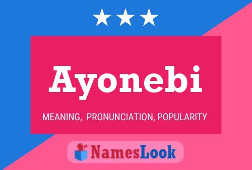 Poster del nome Ayonebi