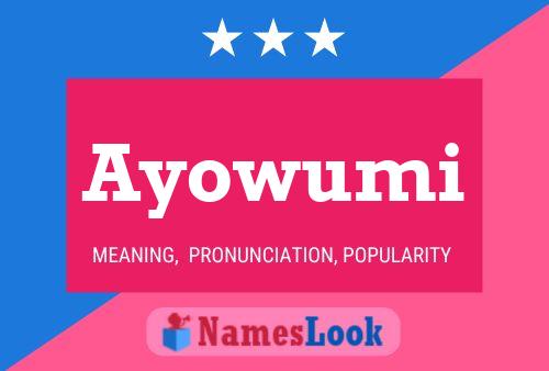 Poster del nome Ayowumi