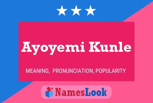 Poster del nome Ayoyemi Kunle