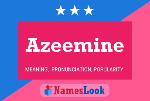 Poster del nome Azeemine