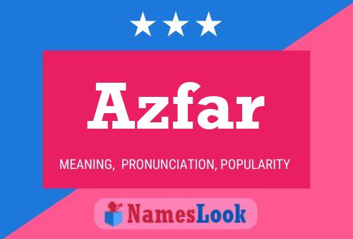 Poster del nome Azfar