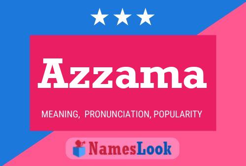 Poster del nome Azzama