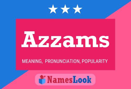 Poster del nome Azzams