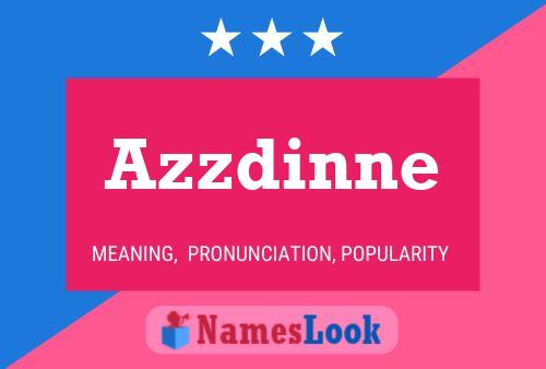 Poster del nome Azzdinne