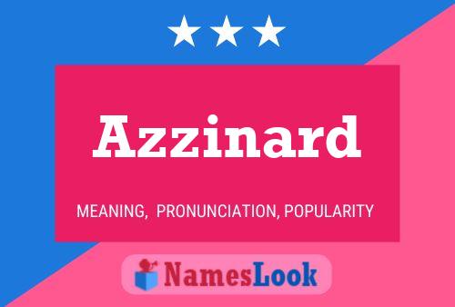 Poster del nome Azzinard