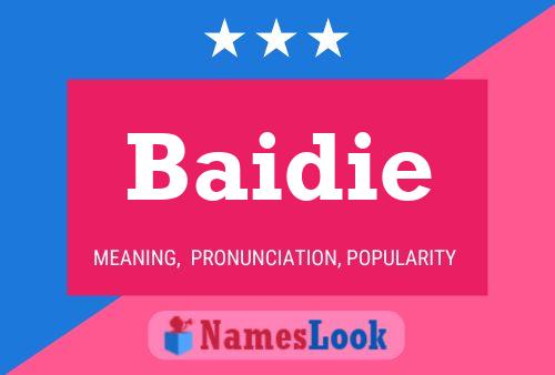 Poster del nome Baidie