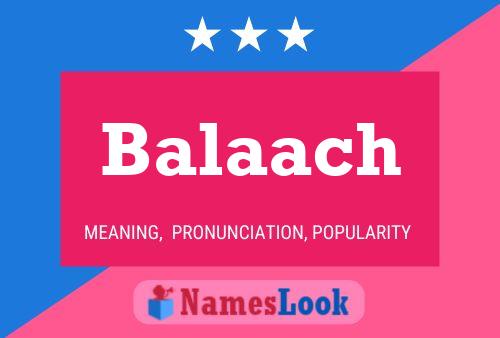 Poster del nome Balaach