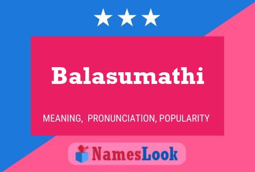 Poster del nome Balasumathi