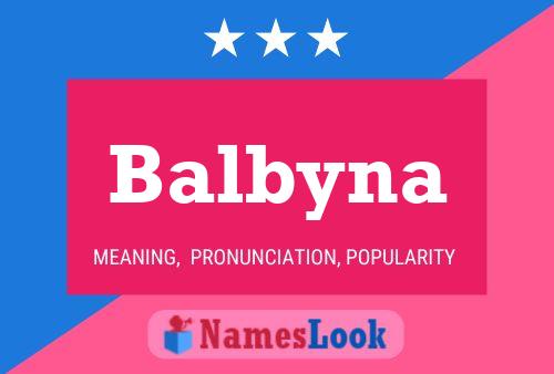 Poster del nome Balbyna