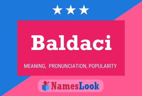 Poster del nome Baldaci