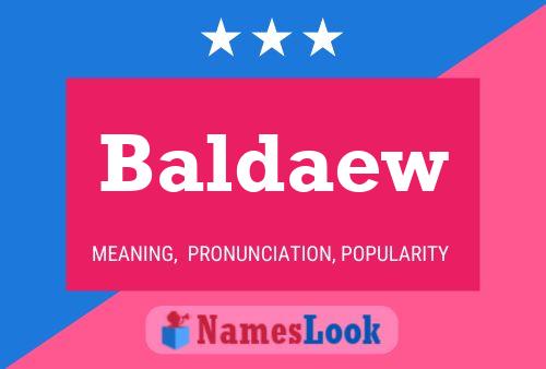 Poster del nome Baldaew