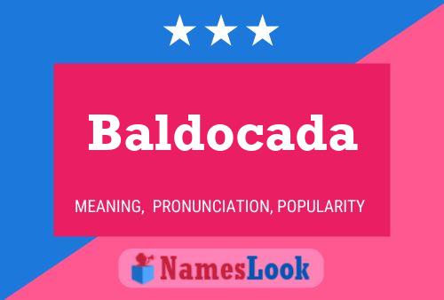 Poster del nome Baldocada