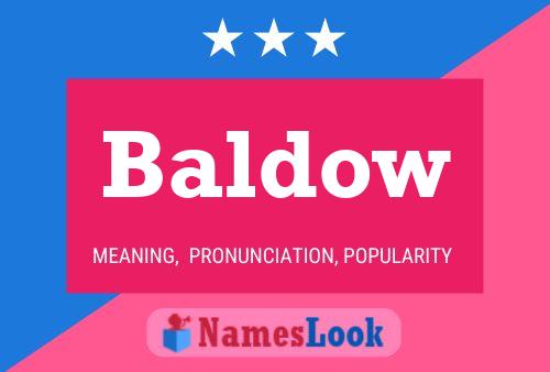 Poster del nome Baldow