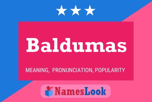 Poster del nome Baldumas