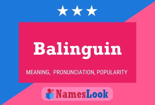 Poster del nome Balinguin