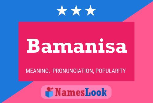 Poster del nome Bamanisa