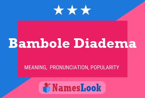 Poster del nome Bambole Diadema