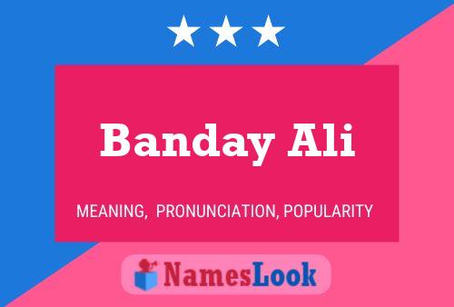 Poster del nome Banday Ali