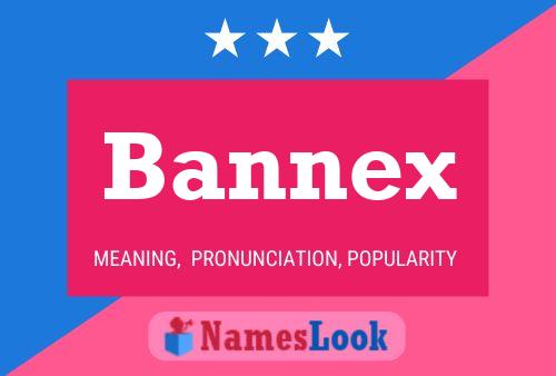 Poster del nome Bannex