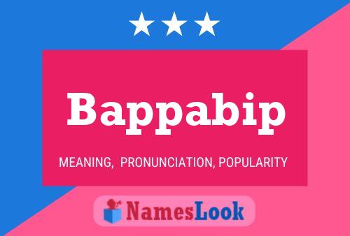 Poster del nome Bappabip