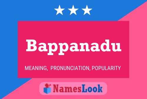 Poster del nome Bappanadu