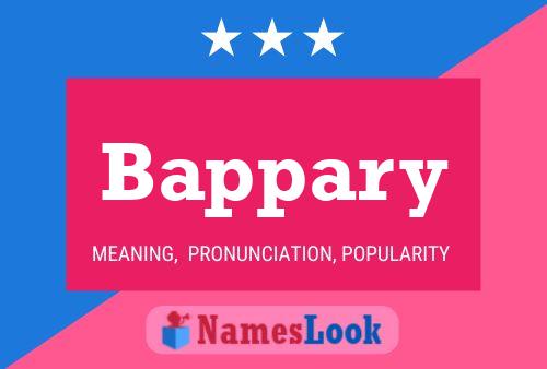 Poster del nome Bappary