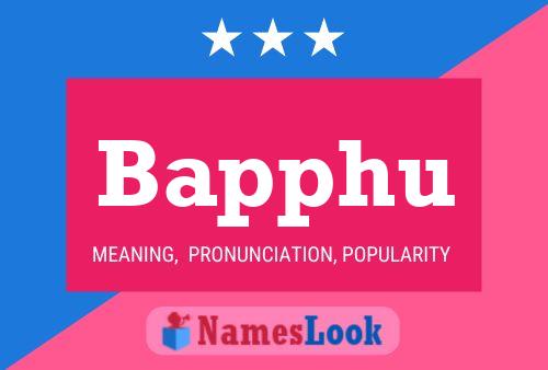 Poster del nome Bapphu