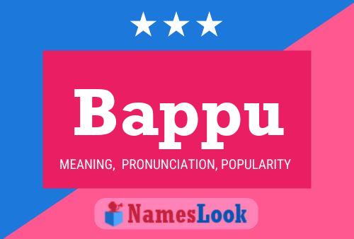 Poster del nome Bappu