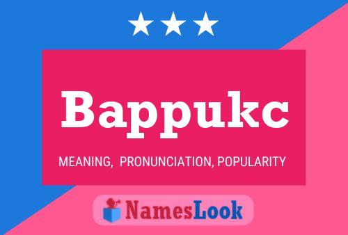 Poster del nome Bappukc