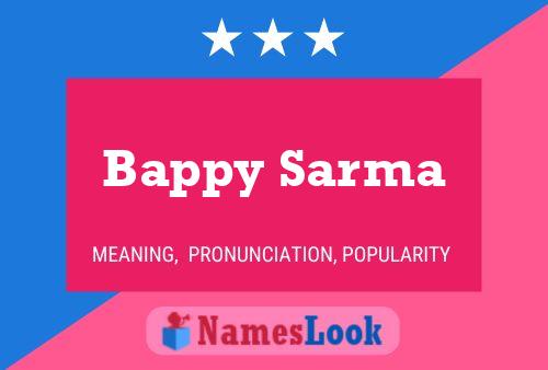 Poster del nome Bappy Sarma