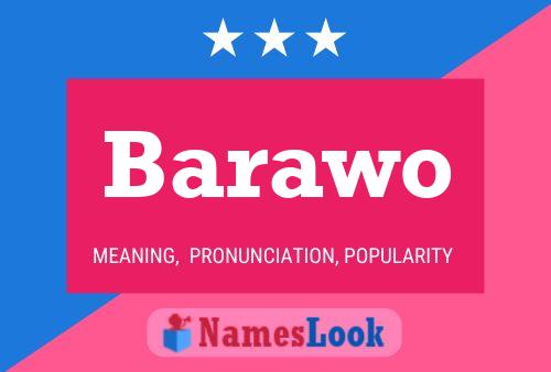 Poster del nome Barawo