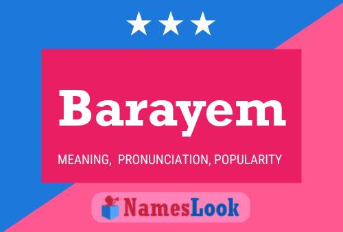 Poster del nome Barayem