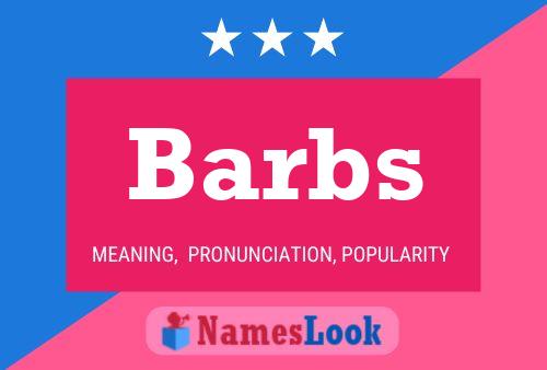 Poster del nome Barbs