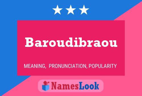 Poster del nome Baroudibraou