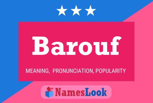 Poster del nome Barouf