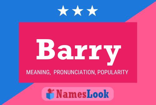 Poster del nome Barry