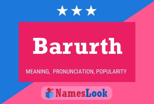 Poster del nome Barurth