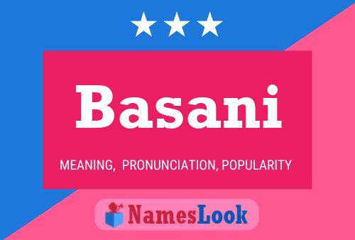 Poster del nome Basani